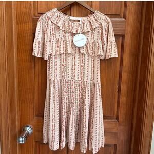 SeebyChloe' Brand New Floral Dress With Tags Size 38 (Size Medium 6 US)